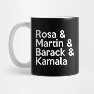 Rosa Martin Barack Kamala | POC Pride Mug